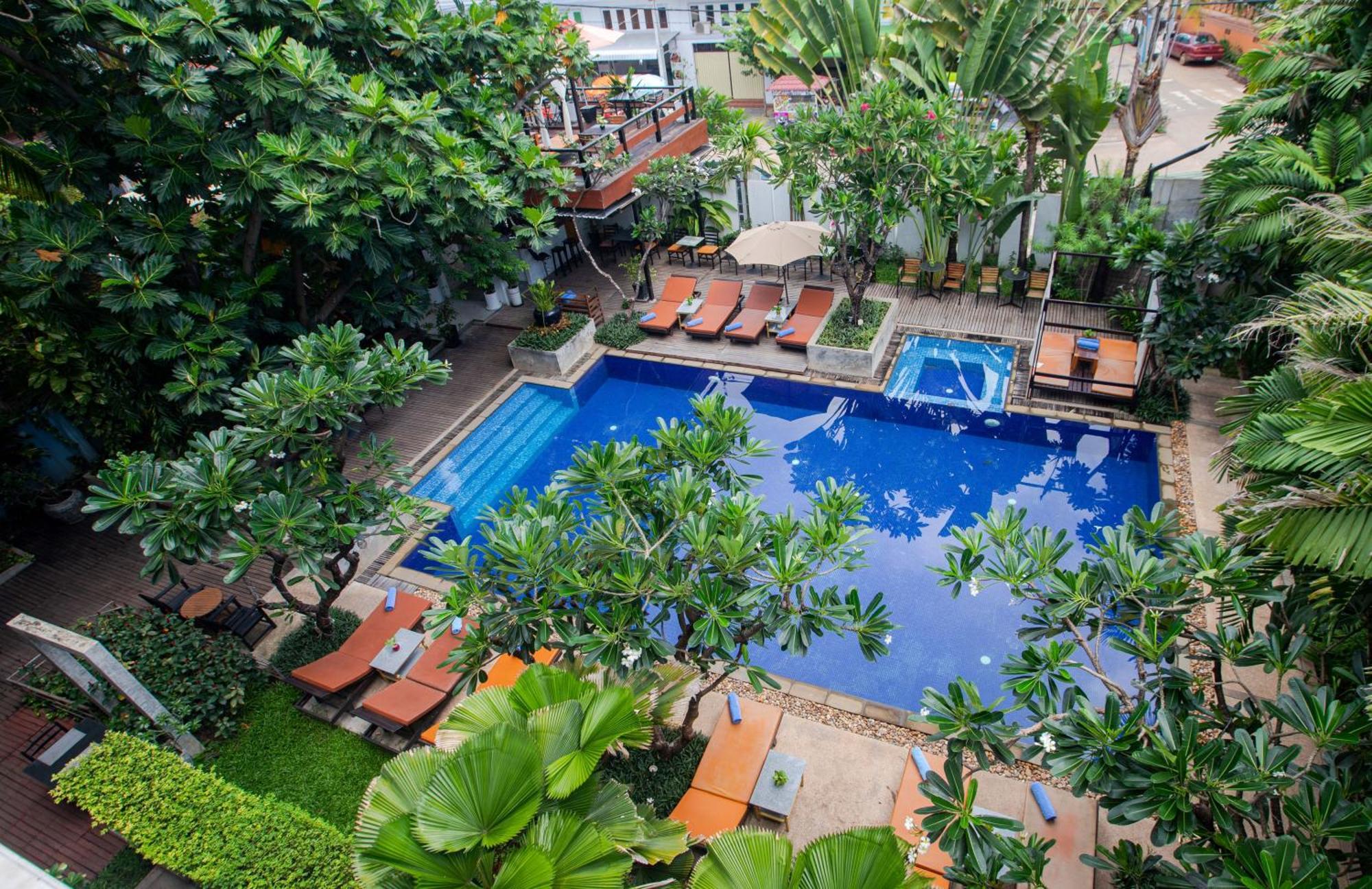 Amber Angkor Villa Hotel & Spa Siem Reap Exterior foto